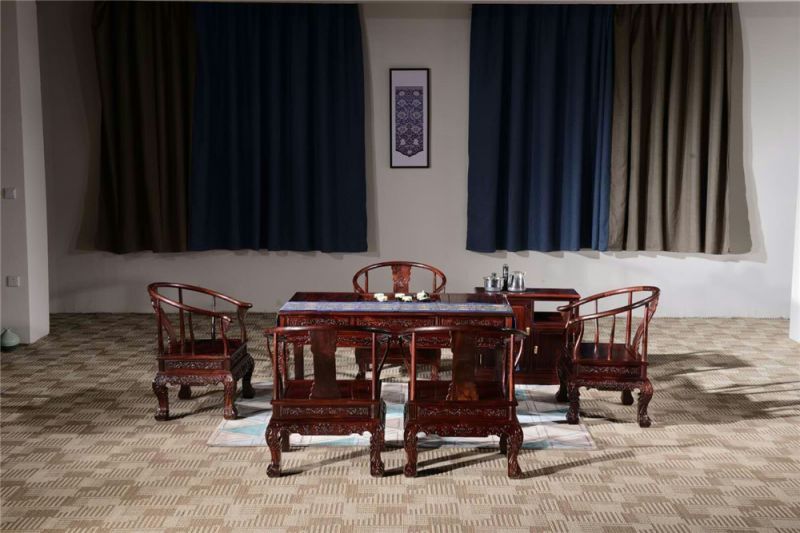 狮型茶台